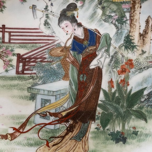 Vintage Imperial Jingdezhen Porcelain Plate - Picture 3 of 5